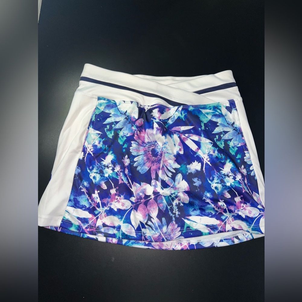 PGA TOUR Women's Shadow Floral Print Golf Skort Size Small NWOT